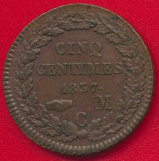 monaco-5-centimes-honorev-1837-mc
