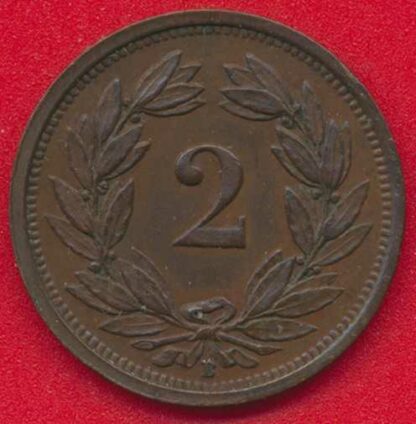 SUISSE - 2 Rappen - 1926 – Image 2