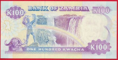 ZAMBIE - 100 Kwacha – Image 2