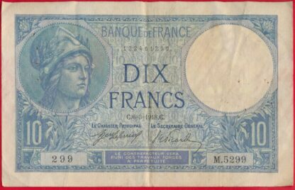 10-francs-minerve-6-3-1918-1299