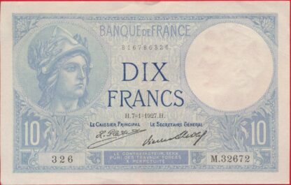 10-francs-minerve-7-1-1927-2672
