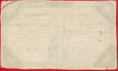 Assignat 50 Livres – 14 Décembre 1792 – Image 2