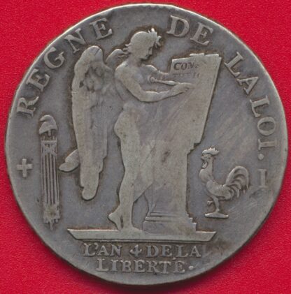 Louis XVI - Ecu de 6 Livres - 1792 - Limoges – Image 2