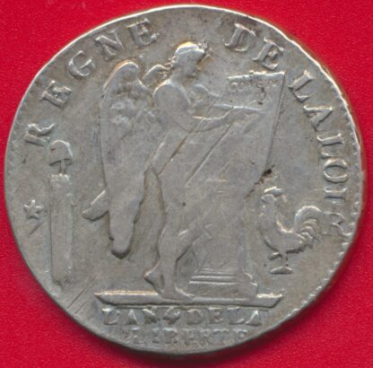 Louis XVI - Ecu de 6 Livres - 1792 - Orléans – Image 2