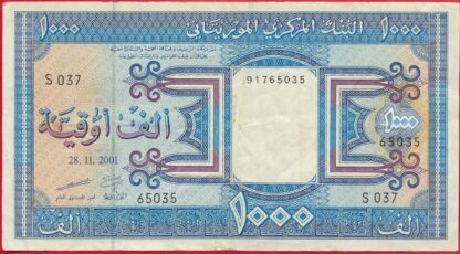 mauritanie-1000-ouguiya-28-11-2001-5035