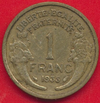 1 Franc Morlon - 1935 – Image 2