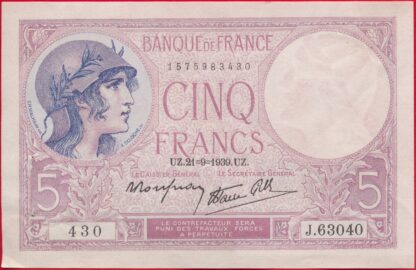 5-francs-violet-21-9-1939-3480
