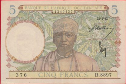 aof-afrique-occidentale-5-francs-22-4-1942-1376