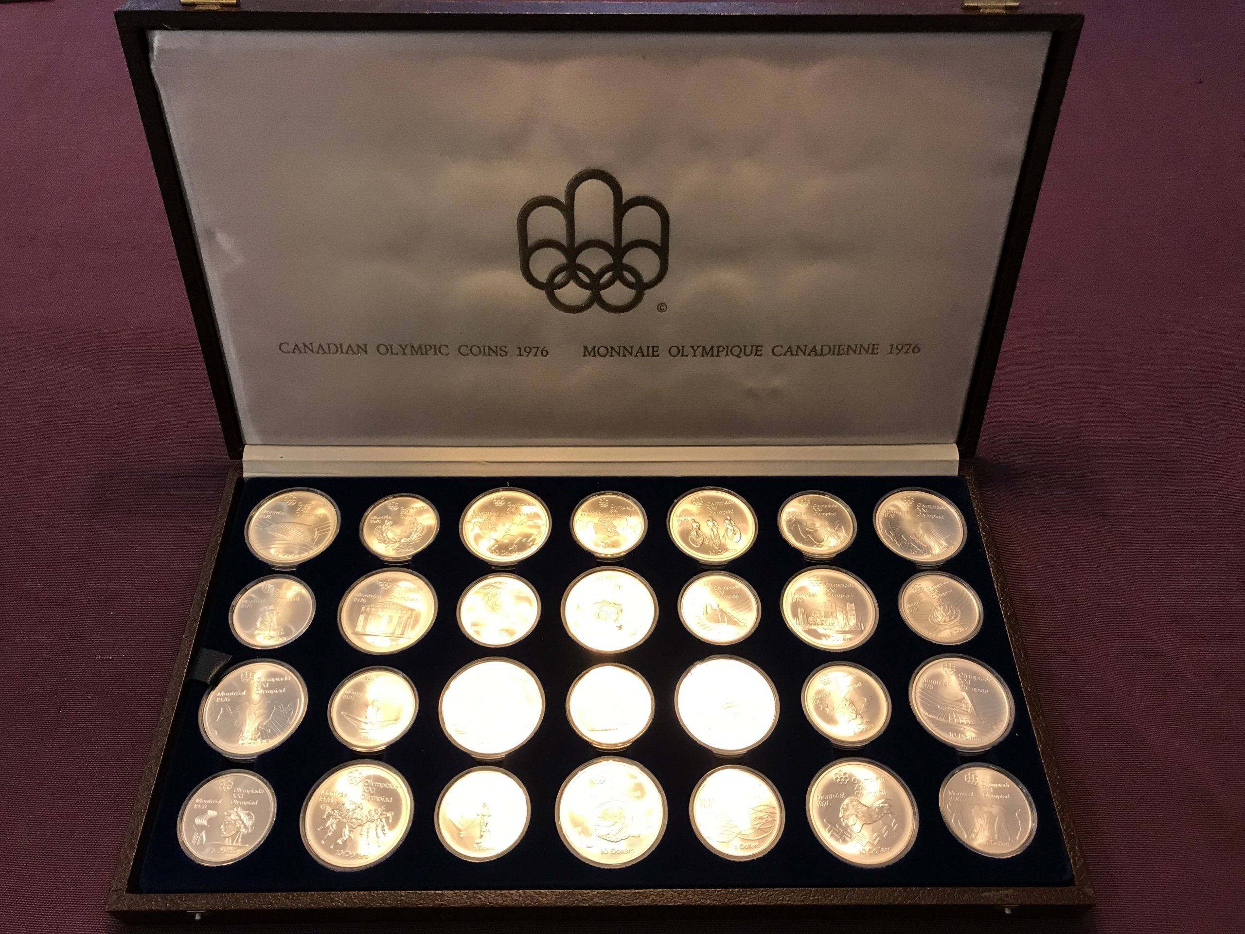 Album collector pour monnaies en or et en argent - Jeux Olympiques de –