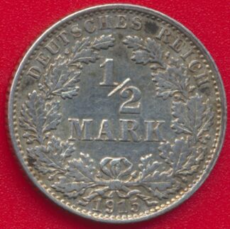 allemagne-demi-mark-1915-j