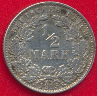 allemagne-demi-mark-1915-j