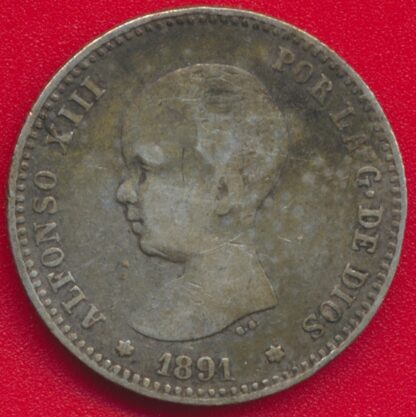 espagne-peseta-1891-alfonso