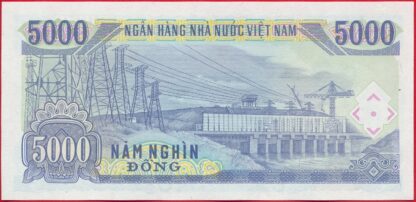 VIETNAM - 5000 Dông - 1991 – Image 2