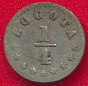 colombie-quart--decime-1864