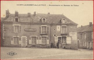cpa-saint-lambert-du-lattay-gendamerie-bureau-tabac