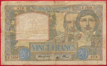 20-francs-science-travail-5-12-1940-8478