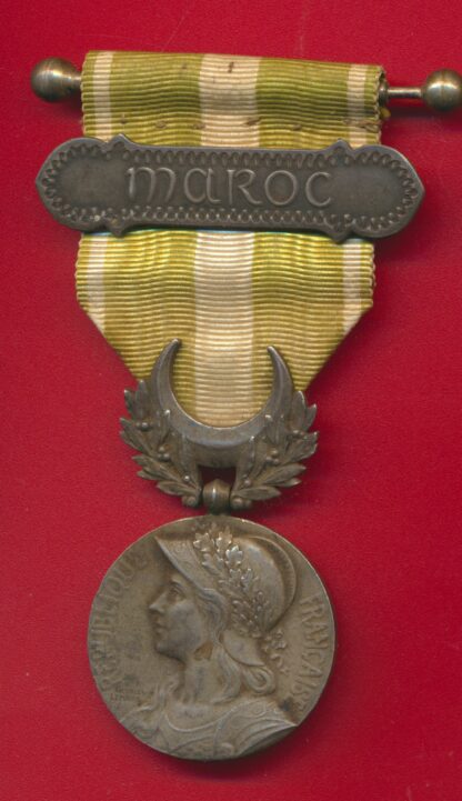 medaille-commemorativez-maroc-argent