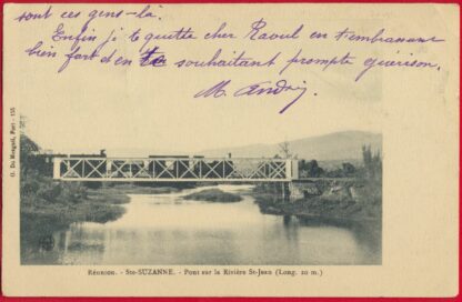 cpa-reunion-sainte-suzanne-pont-riviere-saint-jean