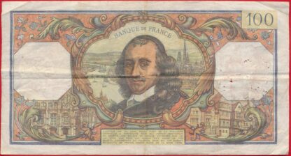 100 Francs Corneille - 1976 – Image 2