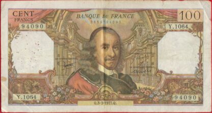 100-francs-corneille-3-3-1977-4090