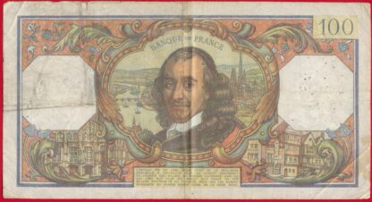 100 Francs Corneille - 1977 – Image 2