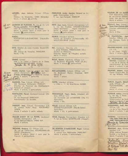 SAINT-CYR - Annuaire de la Promotion de la Grande Revanche 1914 – Image 2