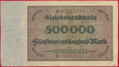 ALLEMAGNE - 500000 Mark - 1923 – Image 2