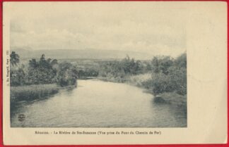 cpa-reunion-riviere-sainte-suzanne-chemin-fer