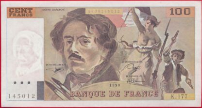100-francs-delacroix-1990-5012