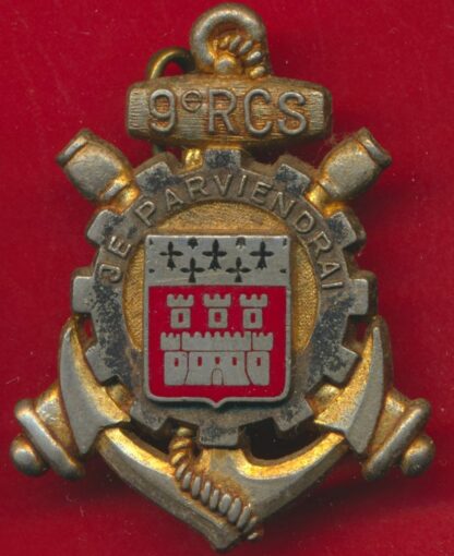 insigne-9-regiment-commandement-service-rcs