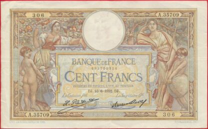 100-francs-merson-16-6-1932-0306