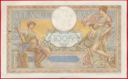 100 Francs - Merson - 1935 – Image 2