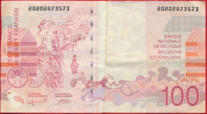 BELGIQUE - 100 Francs – Image 2