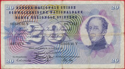 suiisse-20-francs-15-janvier-1969-5478