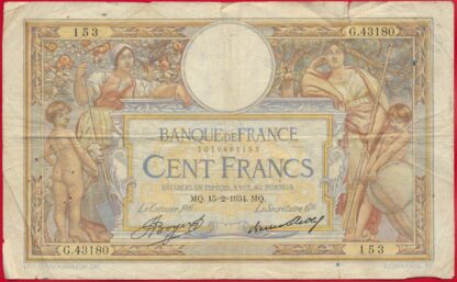 Lot 10 X 100 Francs - Merson – Image 14