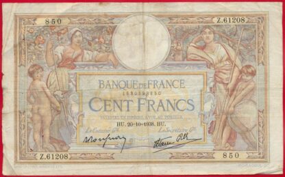 Lot 10 X 100 Francs - Merson – Image 20