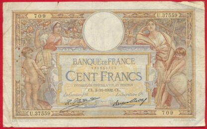 Lot 10 X 100 Francs - Merson – Image 10