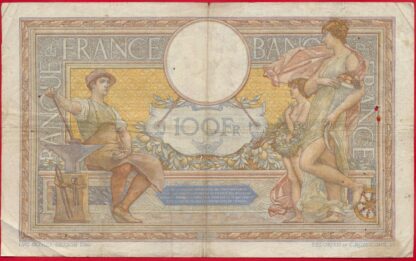 100 Francs - Merson - 1933 – Image 2