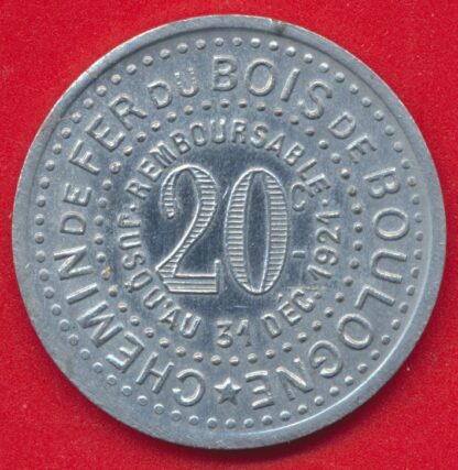 Paris - Chemin de Fer du Bois de Boulogne - 20 C – Image 2