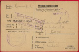 cpa-correspondance-militaire-prisonniers-kriegsgefangenensendung
