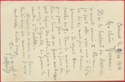 CPA Souvenir de la Guerre 1914 – Image 2