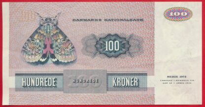 DANEMARK - 100 Kroner - 1986 – Image 2