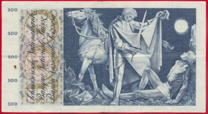 SUISSE - 100 Francs - 1970 – Image 2