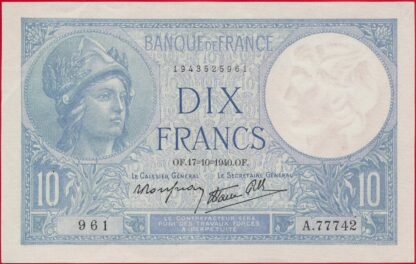 10-francs-minerve-17-10-1940-5961