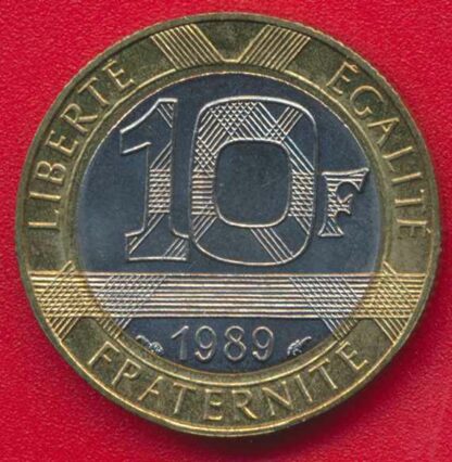 10 Francs  Montesquieu - 1989 – Image 2