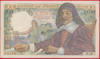 100-francs-descartes-15-5-1942-3160