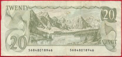 CANADA - 20 Dollars - 1979 – Image 2