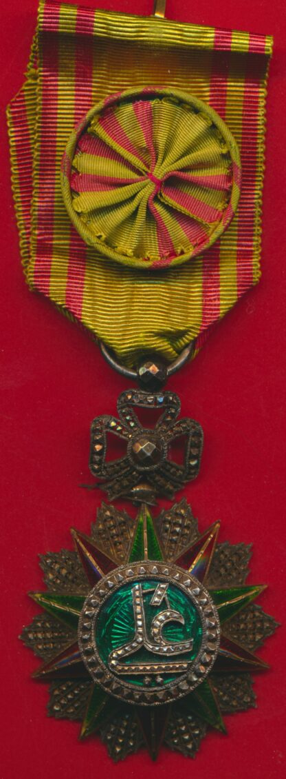 decoration-ordre-colonial-nichan-iftikhar-ali-bey-officier
