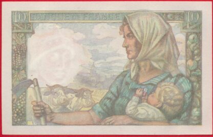 10 Francs - Mineur - 1946 – Image 2