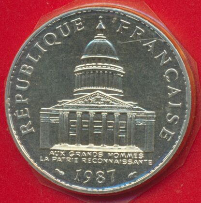 100-francs-pantheon-1987-fdc-vs